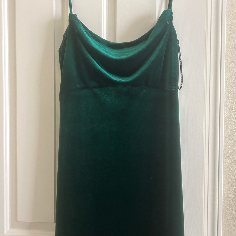 Nordstrom Deep Green Velvet Gown